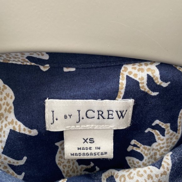 J. Crew Cheetah button-up shirt - Picture 5 of 6